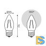 Лампа светодиодная Gauss Filament E27 7W 4100K 103802207