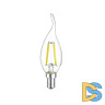 Лампа светодиодная Gauss Filament E14 7W 4100K 104901207T