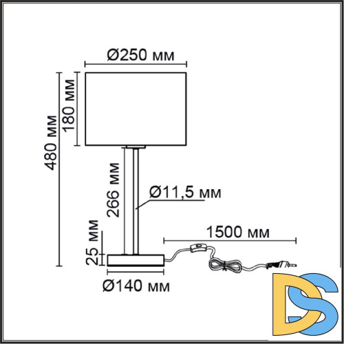 Настольная лампа Lumion Nikki Moderni 8251/1T