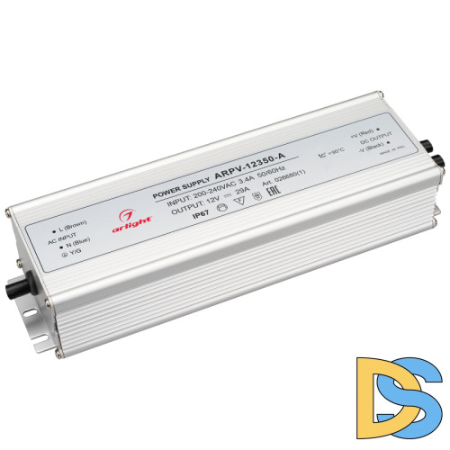 Блок питания Arlight ARPV-12350-A (12V, 29.0A, 350W) 026680(1)