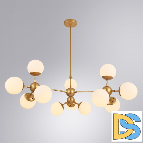 Люстра на штанге Arte Lamp Bolla A1664SP-12GO