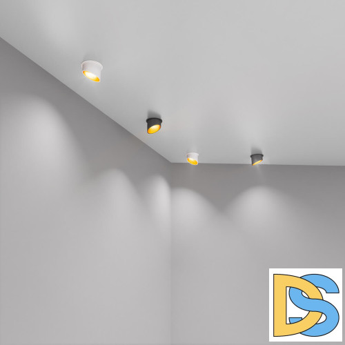 Встраиваемый светильник Elektrostandard 7005 MR16 WH/GD белый/золото 4690389123672