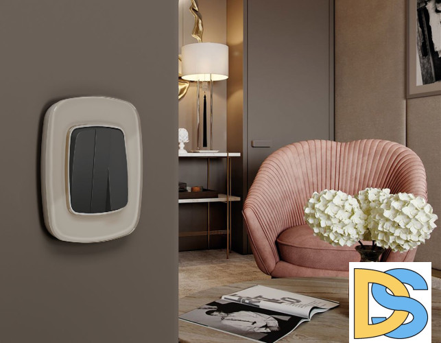 Рамка четырехместная Ambrella Volt Radian OF350604