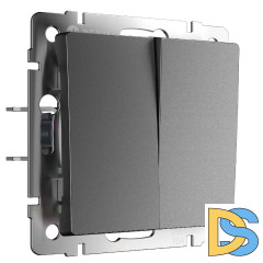 Выключатель двухклавишный Werkel W1120064 4690389194351 a063098