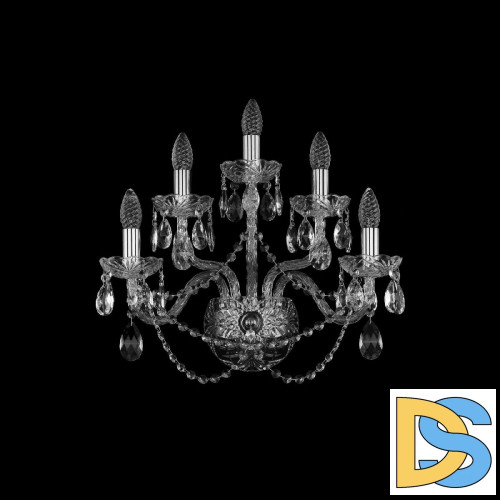 Бра Bohemia Ivele Crystal 1402B/2+2+1/195/XL Ni