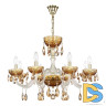 Подвесная люстра Bohemia Ivele Crystal 5417/8/240 G Amber/M-1F K721