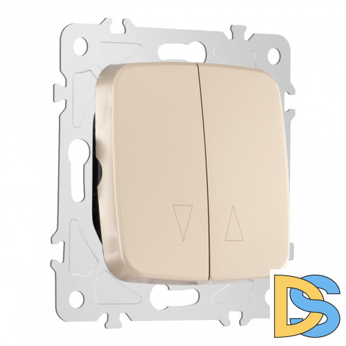 Выключатель жалюзи Arte Milano 205.38-2.shampan