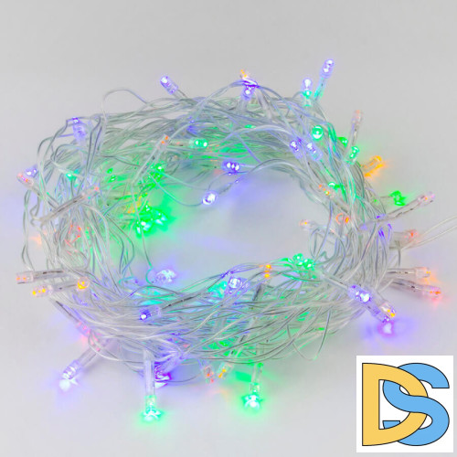 Светодиодная гирлянда Uniel (UL-00007199) разноцветный ULD-S1000-100/DTA Multi IP20