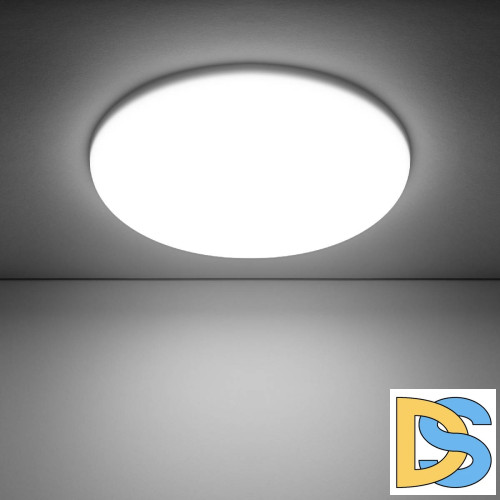 Встраиваемый светодиодный светильник Gauss Frameless круг 967511224