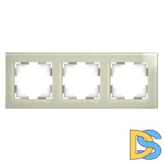 Рамка 3-местная Stekker Катрин GFR00-7003-07 49035