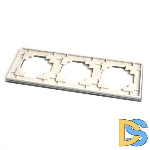 Рамка 3-местная Stekker Катрин GFR00-7003-07 49035