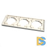 Рамка 3-местная Stekker Катрин GFR00-7003-07 49035