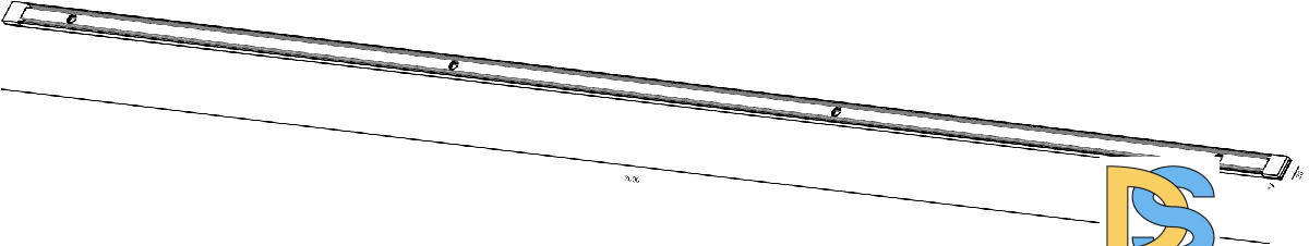 Шинопровод SWG PRO TR-SLIM-BL-2M 022064