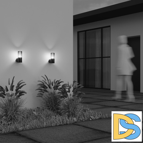 Уличный настенный светильник Maytoni Amas O432WL-01GF