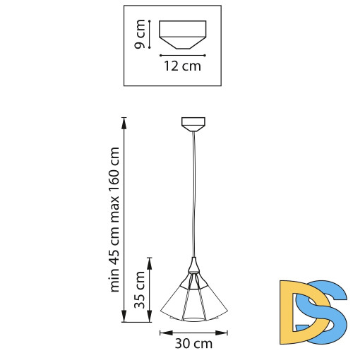 Подвесной светильник Lightstar Cone 757150