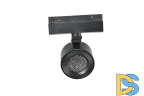 Трековый магнитный светильник iLedex Vision 4822-010-D82-12W-38DG-4000K BK (WALL WASHER)