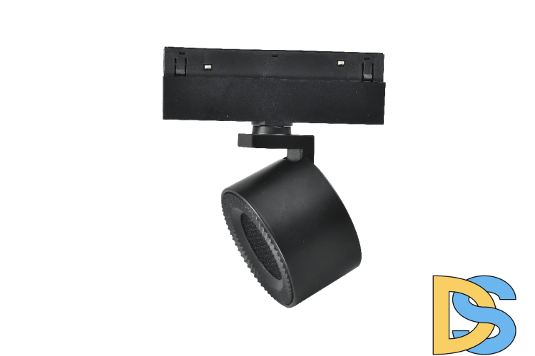 Трековый магнитный светильник iLedex Vision 4822-010-D82-12W-38DG-4000K BK (WALL WASHER)
