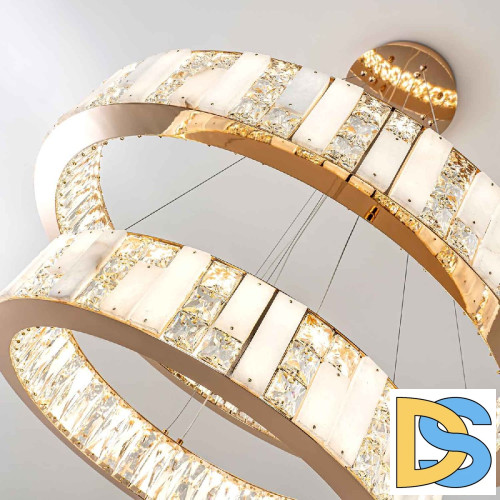 Подвесная люстра Modelux ML.6985.800.600P GD