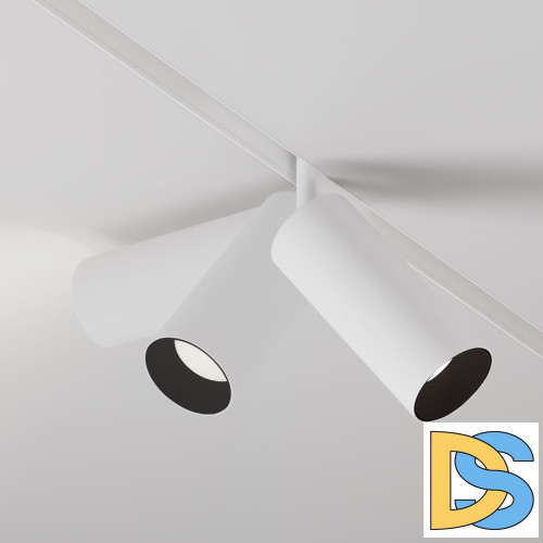 Трековый магнитный светильник Maytoni Focus LED TR032-4-20W3K-S-DS-W