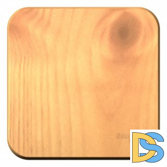 Выключатель 1-клавишный 10А, 250B, изолир пластина Schneider Blanca Ясень