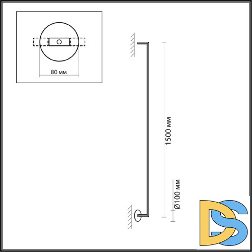Настенный светильник Odeon Light Teo 7022/18WL