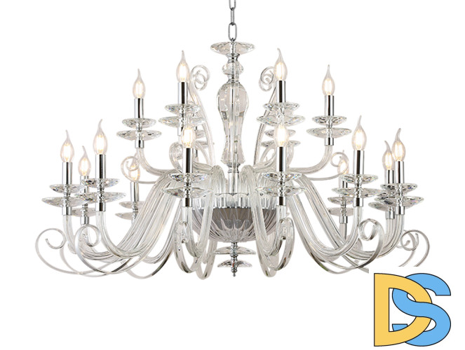 Подвесная люстра Newport Annabelle 8576+12/C chrome М0070815