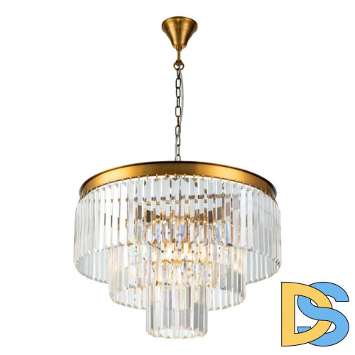 Подвесная люстра iLamp Triumph 7383/8P Brass