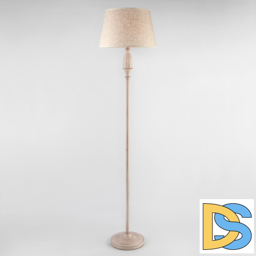 Торшер Eurosvet 01081/1 белый с золотом