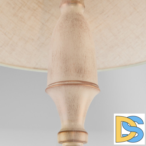 Торшер Eurosvet 01081/1 белый с золотом