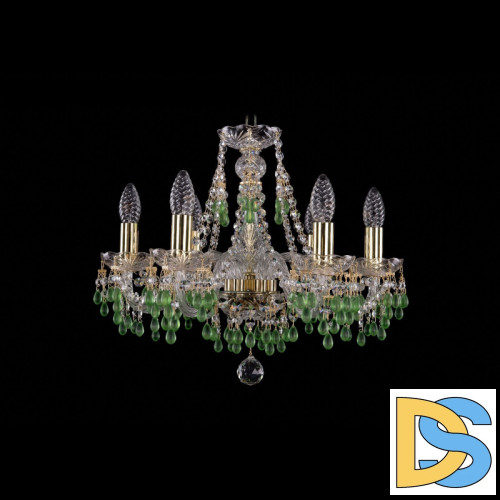 Подвесная люстра Bohemia Ivele Crystal 1410/6/160 G V5001