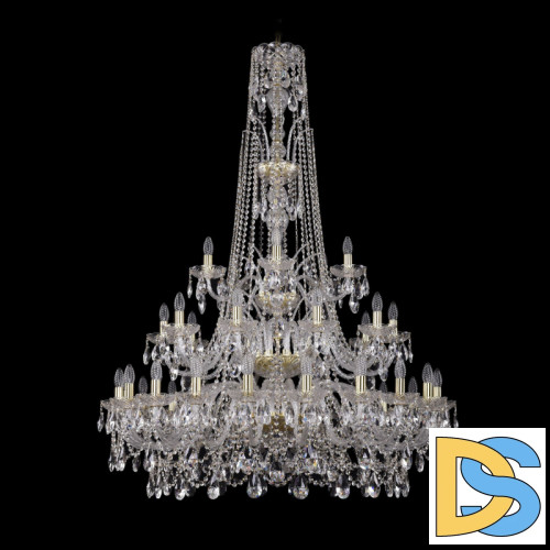 Подвесная люстра Bohemia Ivele Crystal 1411/20+10+5/400/XL-155/3d G