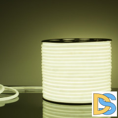 Светодиодный гибкий неон Elektrostandard 220V 9,6W 144Led 2835 IP67 круглый холодный белый, 50 м 4690389134692