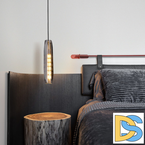 Подвесной светильник DeLight Collection MT8851-1H bronze