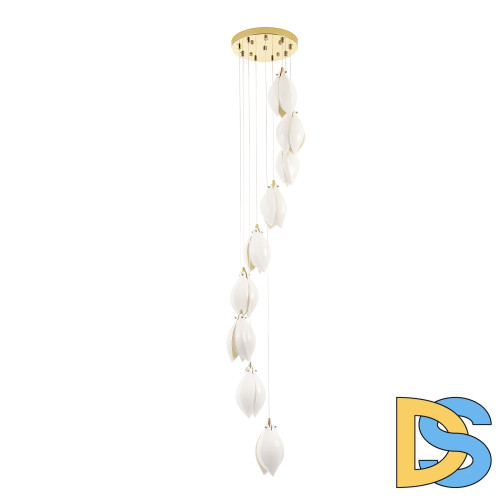 Каскадная люстра Crystal Lux FLOWERS SP9