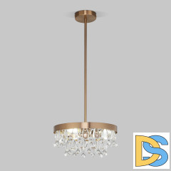 Подвесная люстра Eurosvet Sophie 60165/3 латунь a065755