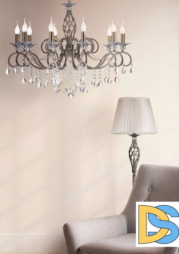 Подвесная люстра Maytoni Grace RC247-PL-10-R