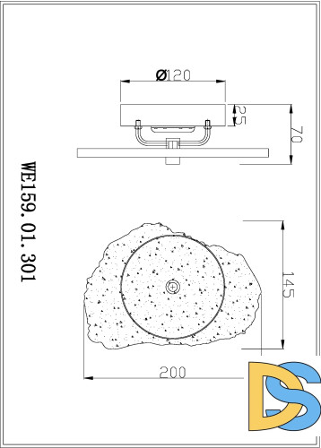 Бра Wertmark Nicola WE159.01.301