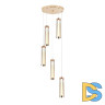 Каскадная люстра Indigo Rilucente 11061/5P Gold V000151L
