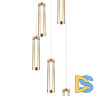 Каскадная люстра Indigo Rilucente 11061/5P Gold V000151L