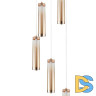 Каскадная люстра Indigo Rilucente 11061/5P Gold V000151L