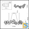 Подвесная люстра Odeon Light Trellis 5087/64L