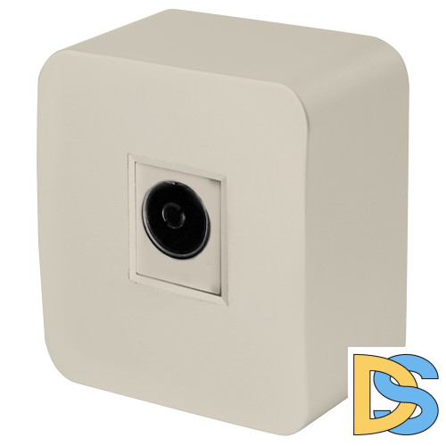 Розетка TV 1-местная Stekker София MST00-10-04 49480