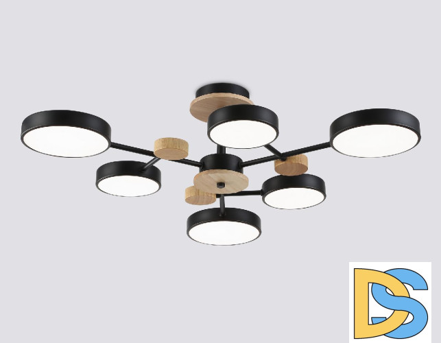 Люстра на штанге Ambrella Light Linetech Comfort FL4863