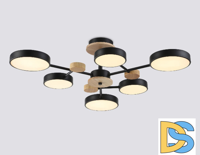 Люстра на штанге Ambrella Light Linetech Comfort FL4863