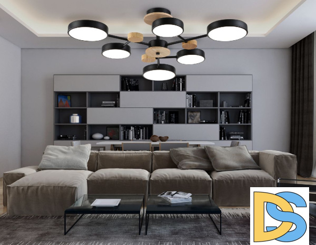 Люстра на штанге Ambrella Light Linetech Comfort FL4863