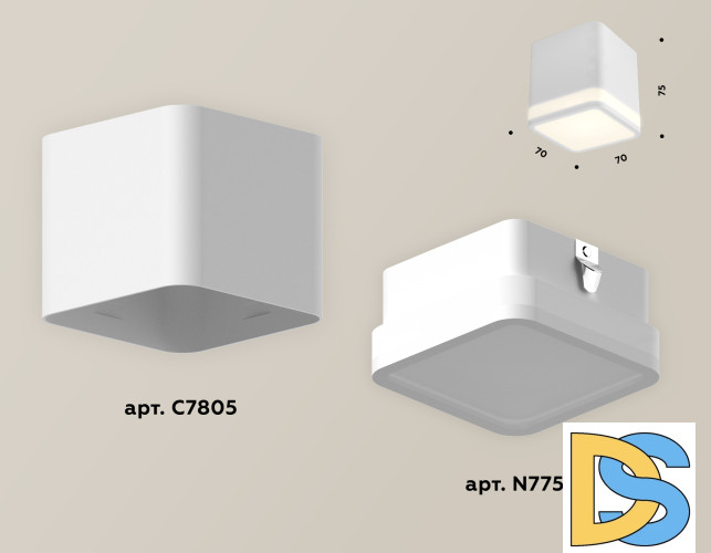 Потолочный светильник Ambrella Light Techno Spot XS7805030 (C7805, N7750)
