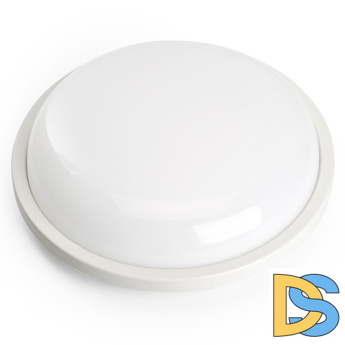 Настенно-потолочный светильник Feron 51513 Светодиодный светильник серии TR ЖКХ Круг 18Вт, 4000К, опал, IP65