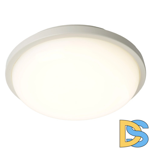 Настенно-потолочный светильник Feron 51513 Светодиодный светильник серии TR ЖКХ Круг 18Вт, 4000К, опал, IP65