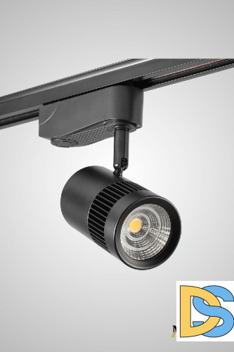 Трековый однофазный светильник AM Group AM231-10W BK 4000K