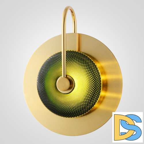 Настенный светильник ImperiumLoft Green Disk 144298-22